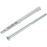 Фасадный дюбель с шурупом Tecfi потайная головка, шлиц TORX 10x160 4 шт 147672