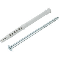 Фасадный дюбель с шурупом Tecfi потайная головка, шлиц TORX 10x160 25 шт 147665