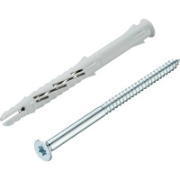 Фасадный дюбель с шурупом Tecfi потайная головка, шлиц TORX 10x120 30 шт 147663