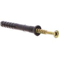 Дюбель-гвоздь INTERFIX 10 L80, потайной борт, быстрый монтаж ПП. 50 шт 8160