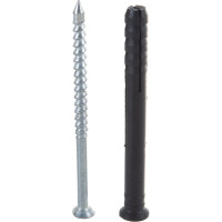 Дюбель-гвоздь INTERFIX 8 L80, потайной борт, быстрый монтаж ПП. 50 шт 8196