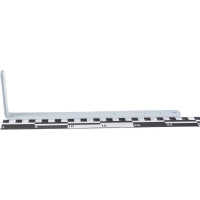 Кронштейн Невский Крепеж бытовой белый 80x280x20x4 мм 810143