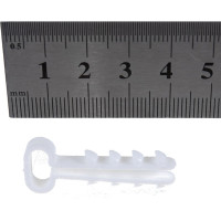 Дюбель-хомут для плоского кабеля Ruself 12-6 мм 100 шт. ДХБ-12-6-ПБ 00-00005897