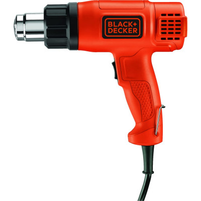 Black+Decker пистолет горячего воздуха, 1750вт, t=460 – 600 c, подача воздуха 570/740 л/мин kx1650