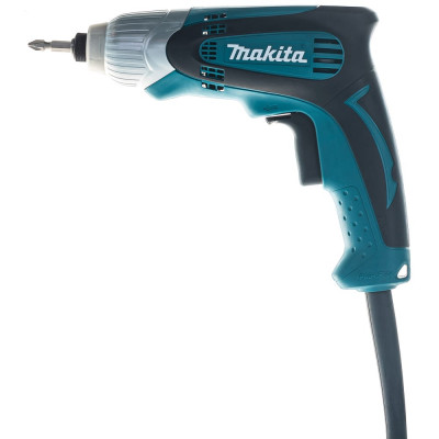 Makita Шуруповерт уд,230Вт,0-3200ум,6-ти гран 6.35,100Нм,0.96кг,кор,M5-M14,бита Philips TD0100