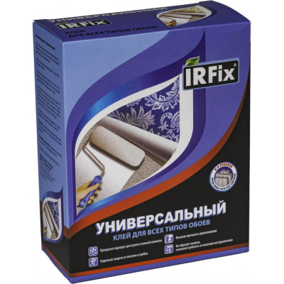 Irfix клей для обоев универсальный 250гр 20092