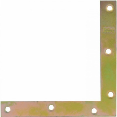 НОРА-М Уголок пл. цинк №1 120x120 прям. упак. 90шт 1725