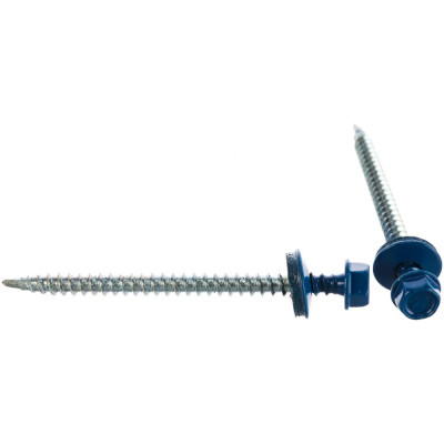 Tech-Krep Саморез КР св. 4,8x70 RAL-5010 синий 30 шт - коробка с ок. 124649