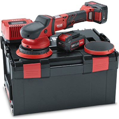 FLEX Аккумуляторная эксцентриковая полировальная машина XFE 15 150 18.0-EC/5.0 Set 418099