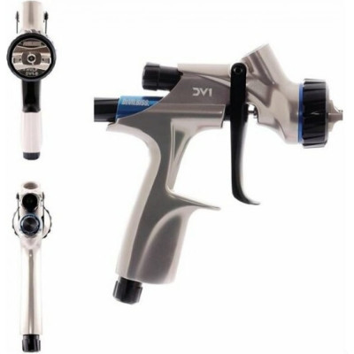 Devilbiss краскораспылитель dv1 gravity gun only kit /гибридная голова/ 1.3 мм dv1-u-000-13-b+