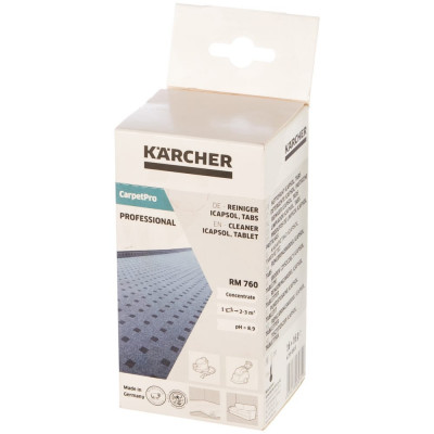 Karcher RM 760 Tabs ср-во для чист.ковр 16 табл 6.295-850.0