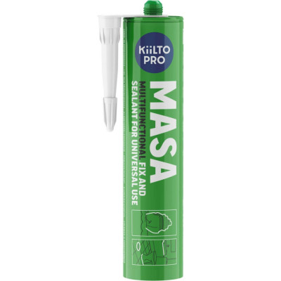 Kiilto masa клеящая и уплотняющая масса 290мл бел t2430.926