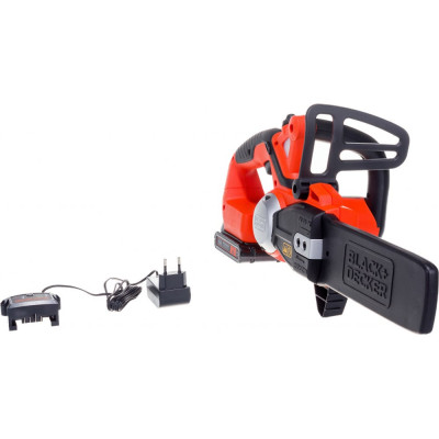 Black+Decker аккум.цепная пила, 18в, 2ач, 20см gkc1820l20