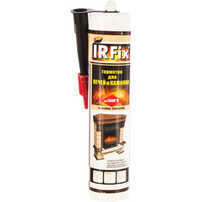 Герметик для печей и каминов IRFIX +1500 High Temperature Sealant 20015