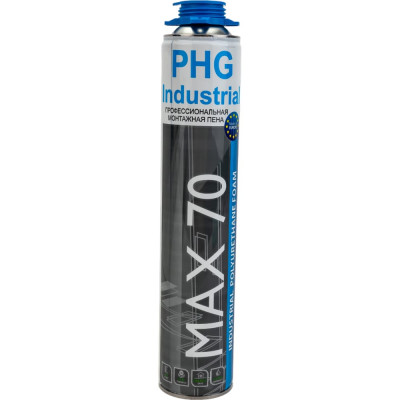 PHG Industrial MAX 70 профессиональная монтажная пена под пистолет 970 ml 612284