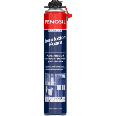 Penosil Premium Insulation Foam, напыляемый полиуретановый утеплитель, 850 ml A4924