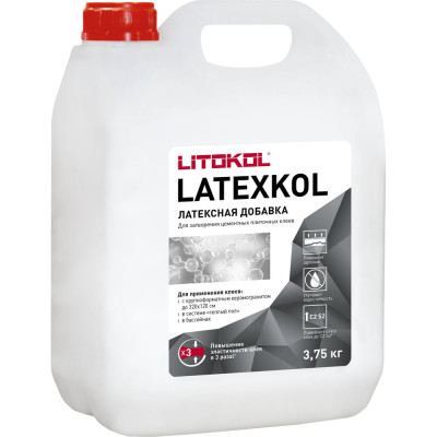 Латексная добавка для клеев LITOKOL LATEXKol-м 112010004