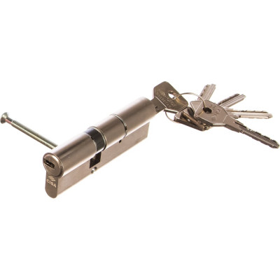 Cisa цилиндровый механизм asix oe300-32.12 90 мм/30+10+50, никель 19791