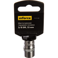 Inforce шестигранная торцева головка 3/8 DR 13мм 11-01-468