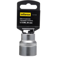 Inforce шестигранная торцева головка 1/2 DR 24мм 11-01-485