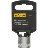 Inforce шестигранная торцева головка 1/2 DR 14мм 11-01-477