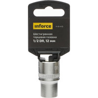 Inforce шестигранная торцева головка 1/2 DR 12мм 11-01-475