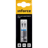 Inforce бита для шуруповерта PZ1 L=50мм 2шт в упаковке 11-01-389