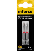 Inforce бита для шуруповерта PH3 L=50мм 2шт в упаковке 11-01-387