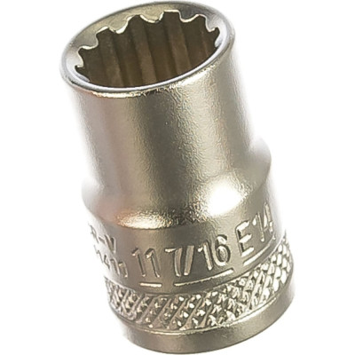 Головка торцевая MULTILOCK (11 мм; 7/16"; Е14; 3/8DR) AIST 00-00009535