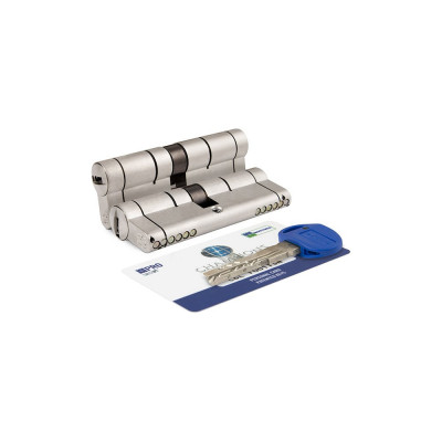 Цилиндровый механизм MOTTURA CP4D464601 92мм/41+10+41 мат.никель 39463