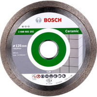Диск алмазный отрезной по керамической плитке Standard for Ceramic (125х22.2 мм) Bosch 2.608.602.202