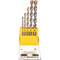 Набор сверл по бетону 5 шт. (D 4,5,6,8,10 мм) DEWALT 6956
