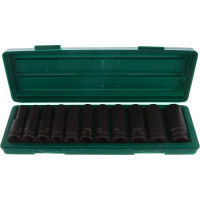 Набор торцевых головок ударных глубоких 11 предметов (1/2"DR 10-24 мм) Jonnesway S03AD4111S