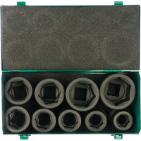 Набор ударных торцевых головок 9 предметов (1" DR 24-50 мм) Jonnesway S03A8109S