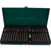 Набор вставок 42 предмета (Торкс Т20-Т60; Spline М5-М12; Hex 4-12 мм) Jonnesway S29H4142SM