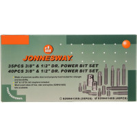 Набор вставок 40 предметов (4-12 мм) Jonnesway S29H4140S