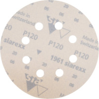 Шкурка шлифовальная 25 шт. для эксцентриковых шлифмашин (125 мм; К120; крепление на липучке) DEWALT DT 3115