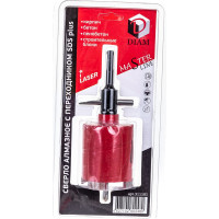 Коронка алмазная с переходником М16-SDS+ (68х70 мм) по бетону DIAM 311101