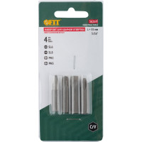 Биты для ударной отвертки (36 мм; 4 шт.) FIT 56269