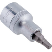 Головка торцевая с шестигранной вставкой "HEX" (1/2"DR; 5 мм; 55 мм) Jonnesway S09H405