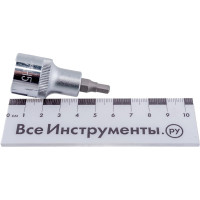 Головка торцевая с шестигранной вставкой "HEX" (1/2"DR; 5 мм; 55 мм) Jonnesway S09H405