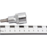 Головка торцевая с шестигранной вставкой "HEX" (1/2"DR; 6 мм; 55 мм) Jonnesway S09H406