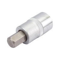 Головка торцевая с шестигранной вставкой "HEX" (1/2"DR; 12 мм; 55 мм) Jonnesway S09H412