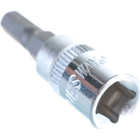 Головка торцевая с шестигранной вставкой "HEX" (1/4"DR; 5 мм; 37 мм) Jonnesway S09H205