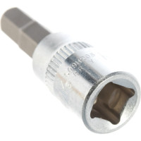 Головка торцевая с шестигранной вставкой "HEX" (1/4"DR; 6 мм; 37 мм) Jonnesway S09H206