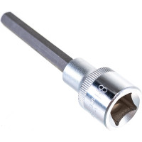 Головка торцевая с шестигранной вставкой "HEX" (1/2"DR; 8 мм; 100 мм) Jonnesway S09H4308