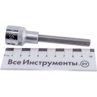 Головка торцевая с шестигранной вставкой "HEX" (1/2"DR; 8 мм; 100 мм) Jonnesway S09H4308