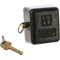 Навесной замок с закрытой дужкой 80 мм РОС 67093