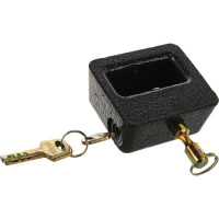 Навесной замок с закрытой дужкой 80 мм РОС 67093