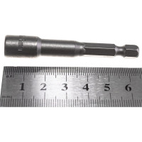 Бита шестигранная с магнитной рабочей поверхностью (1/4"; 6 мм; 65 мм) Jonnesway D165MN06M